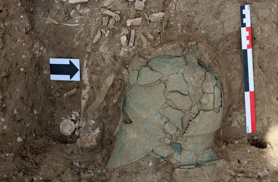 First ancient Corinthian Helmet discovered in Southwest Russia