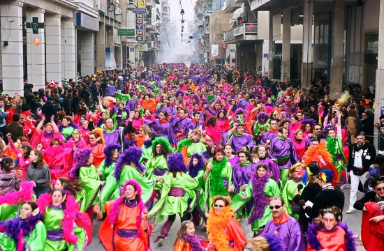Patras Carnival Grand Parade concludes in riot of sound and colours (video)