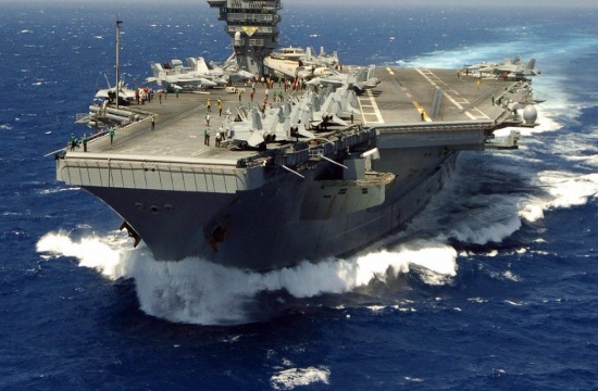 U.S. aircraft carrier in wrong direction for days after Trump threat to N.Korea