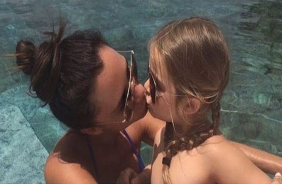 Victoria Beckham's kiss with daughter: Is it wrong?