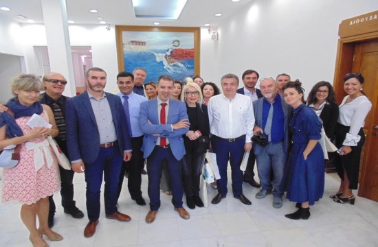 Ενθουσιασμένοι από την Κρήτη οι Ιταλοί δημοσιογράφοι