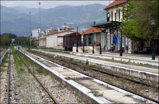 A railway line at Greece's northern tip selected for European Union funding