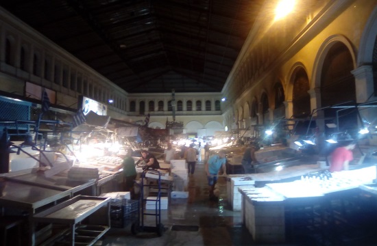 Visit the Athens Fish Market at the Varvakeios Agora