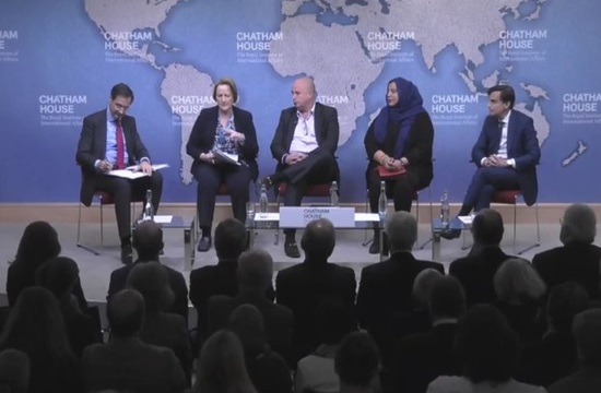 SNF Co-President Andreas Dracopoulos in Chatham House panel