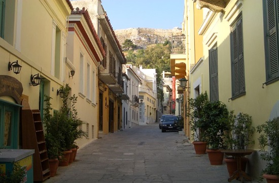 Historic Palamas Residence in Athens suburb of Plaka undergoes restoration