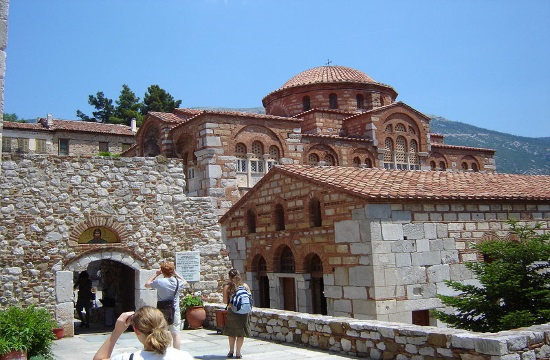 Historic Hosios Loukas monastery in central Greece reopens to visitors after fire