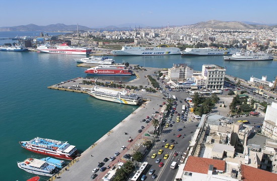 Royal Navy's frigate 'HMS Kent' docked at Greek port of Piraeus