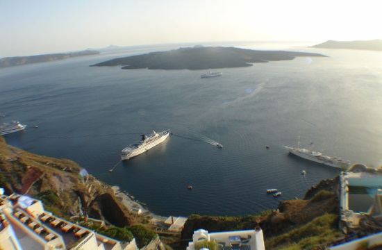 New tender to raise sunken vessel off Santorini Caldera's seabed