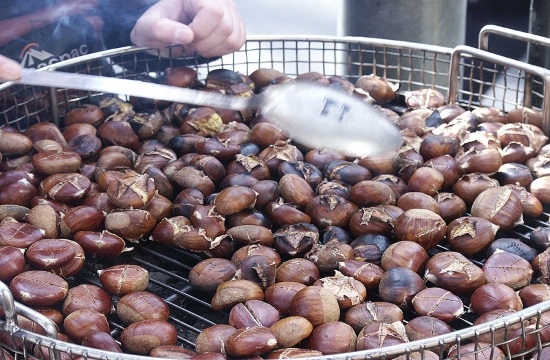 Roasted chestnuts: An authentic Greek winter delicacy