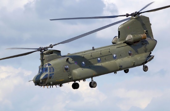 Greece receives first 3 Chinook CH-47 helicopters from United States