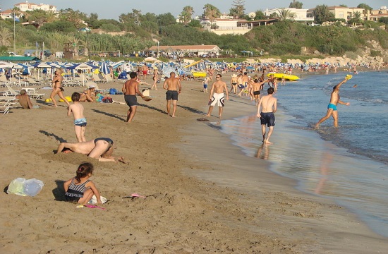 More than half a million tourists in Cyprus in July 2018