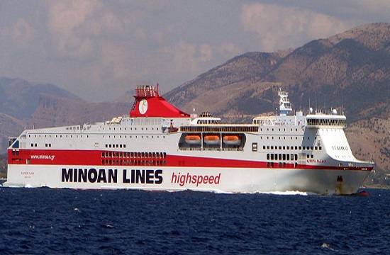 Minoan Lines: Net profits at 7.4 million euros in January-September