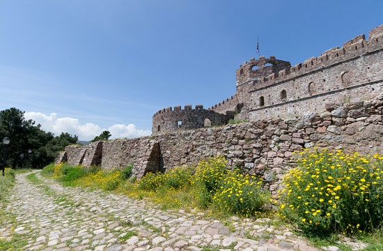 Northeastern yard of Lesvos' Upper Castle to be inaugurated on April 8