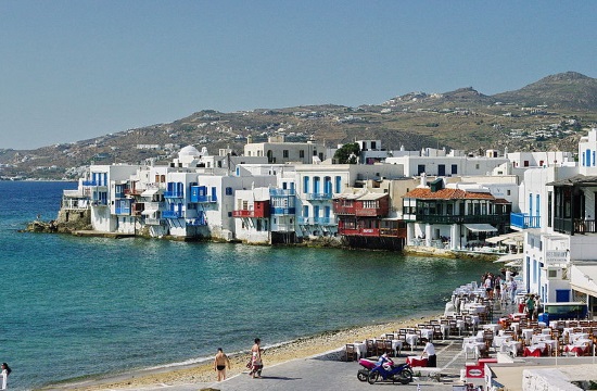 Greek island of Mykonos in AirBnB's top-20 list in terms of users' interest