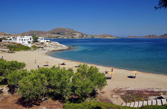 Series of actions to promote the popular Greek island of Paros