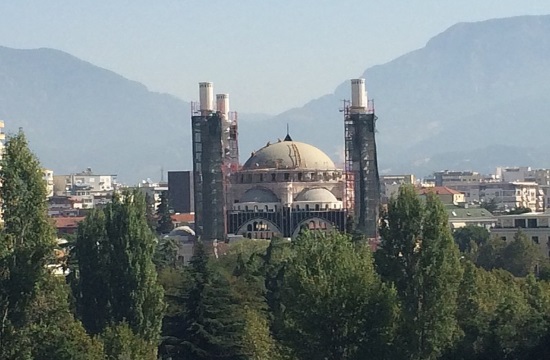 Erdogan's gift of biggest mosque in Balkans to Albania nears completion