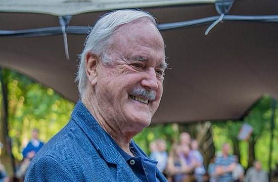 Renowned British comedian John Cleese live at the Acropolis in Athens