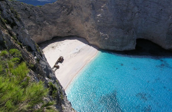 Navagio beach In Greece voted best beach for 2018 by travel publication