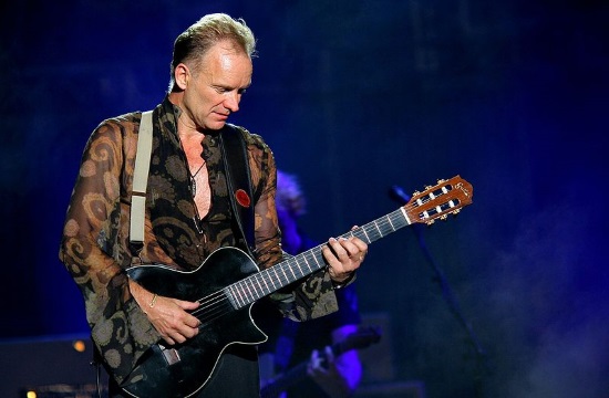 Sting is coming to Athens for two concerts on June 22-23