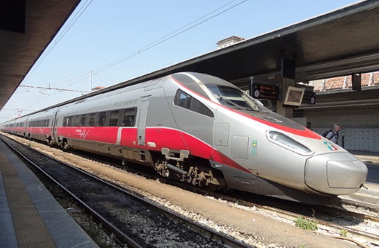 First Athens-Thessaloniki express train on May 20