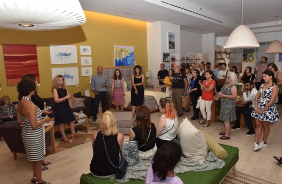 "Painting the Greek Summer" opening reception in New York (video)
