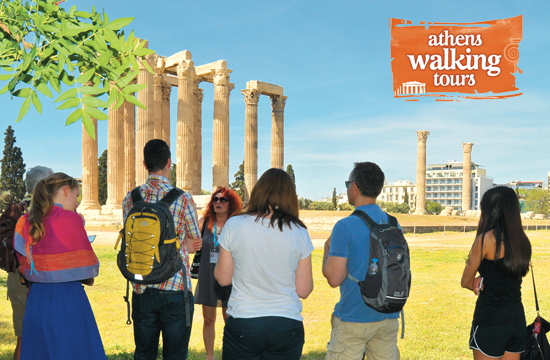 Athens Walking Tours in Grekland Panorama exhibition