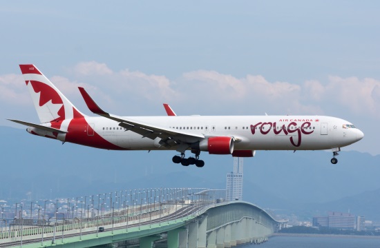 ‘Air Canada rouge’ relaunches direct flights between Athens and Toronto, Montreal in May