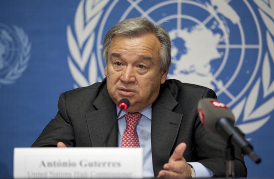 New UN Secretary Guterres calls for peace in first message