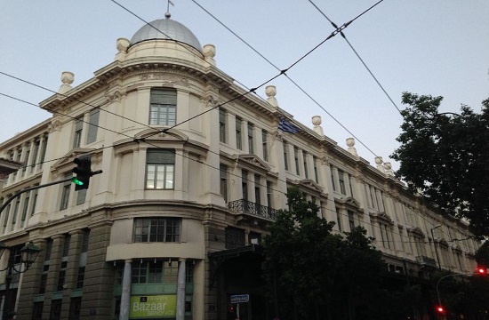 Iconic Arsakeio Arcade in  central Athens offers traditional Greek cuisine