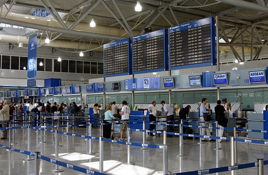 Passenger traffic in Athens airport increases by 10.4% during January