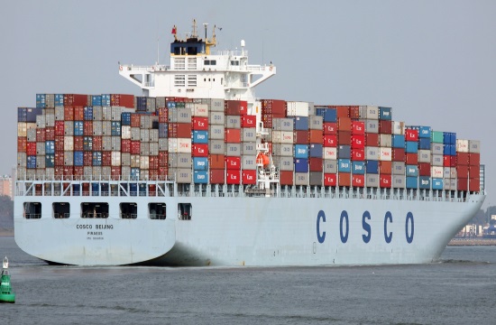Chinese Cosco reports US$13.6m profit from Greece’s Piraeus terminal