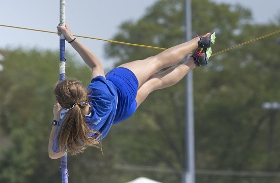 Greek Olympic champion Stefanidi wins Athens street pole vault event