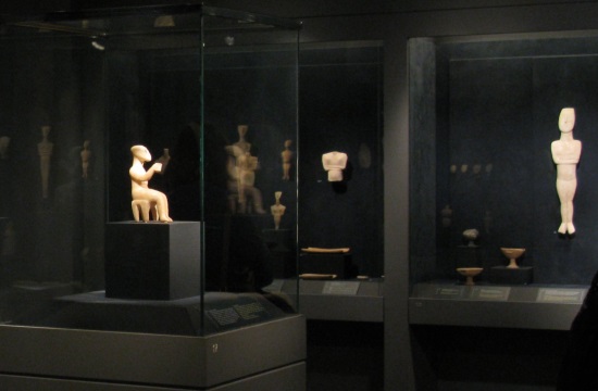 Museum of Cycladic Art's online tour of "Cycladic Society. 5000 years ago" in Athens