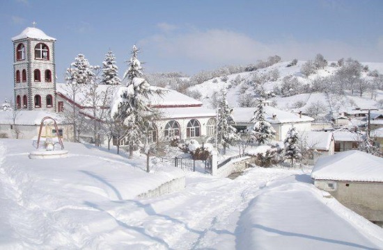 Temperatures fall to nearly -8°C in parts of Northern Greece