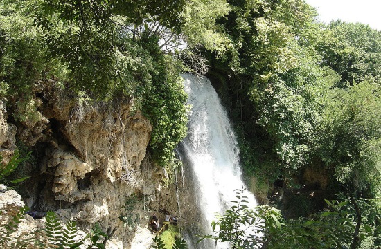 The magnificent waterfalls of Edessa in Northern Greece