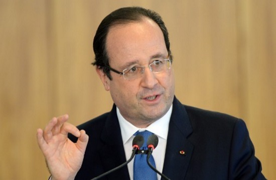 French president Hollande announces he will not seek reelection