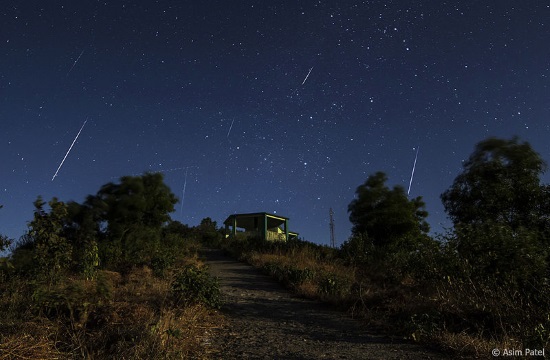 Geminids meteor shower to be most visible in Greece at dawn on Friday