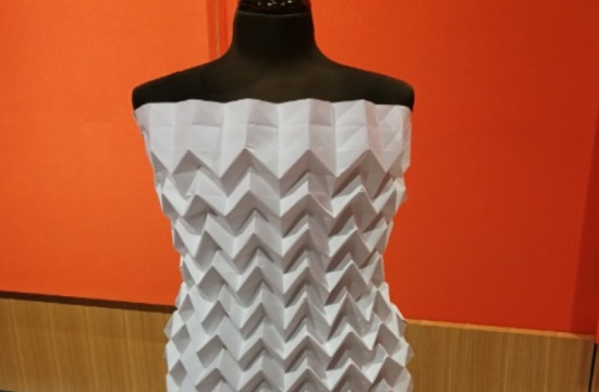 Greek artist to present creative origami fashion in Athens and Thessaloniki