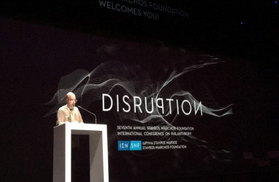 “Disruption” at 7th SNF International Conference on philanthropy in Athens (videos)