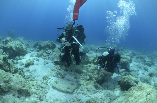 Underwater search off Naxos island coast yields rich finds