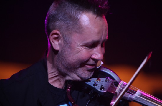 Nigel Kennedy's violin recital Athens’s Herod Atticus Theater on July 17