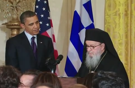 Archbishop Demetrios of America: USA should welcome people of every nation