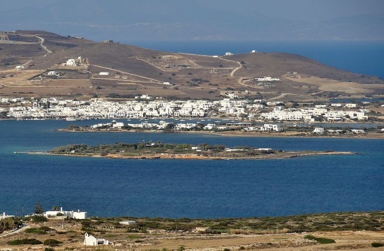 Celebrities flock to Antiparos island for a Greek summer holiday
