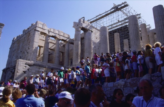Tourism arrivals in Greece rose by 14.3% in August