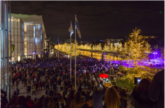 Stavros Niarchos Foundation Cultural Centre celebrates Christmas in Athens