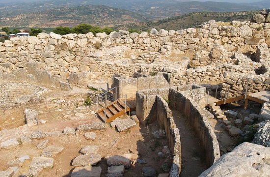 Drone captures awesome beauty of ancient Greek site of Mycenae