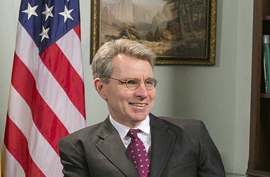 Ambassador Pyatt in DC to talk geostrategic alliance of US and Greece (video)