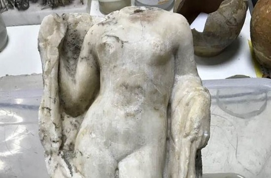 Thessaloniki Metro dig reveals headless Aphrodite statue among 300,000 Ancient Greek finds