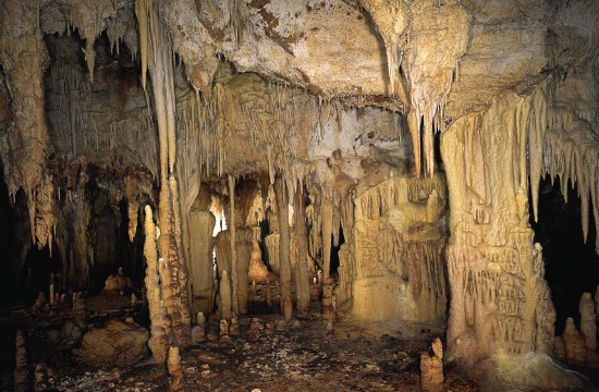The wonders of Alistrati Cave in Macedonia, Greece