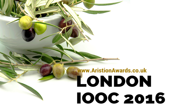 8th Aristion Olive Oil Awards to take place in London on 9-10 April 2016